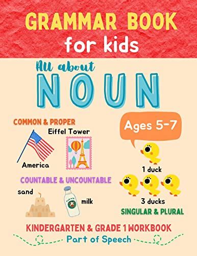 Grammar Book for Kids - All about NOUN - Kindergarten & Grade 1 ...