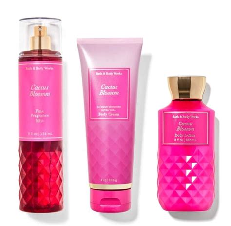 Bath and Body Works CACTUS BLOSSOM Trio Gift Set - Body Lotion - Body ...