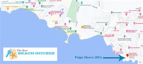 Map » Poipu Shores 205A