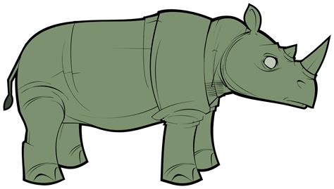 Free Green Rhino Cliparts, Download Free Green Rhino Cliparts png ...