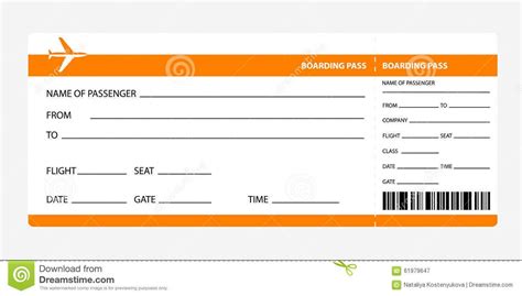 Plane Ticket Template Word – Support.theboogaloo.org