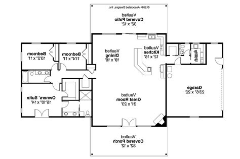 Ranch Style Home Floor Plans With Basement - Ranch House Plans ...