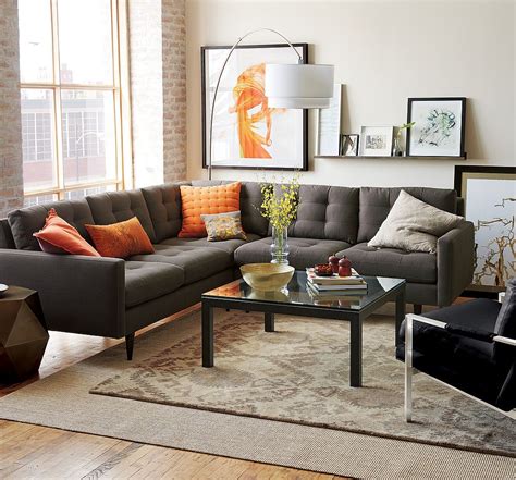 Dark Grey Sofa Living Room Decor Ideas | Americanwarmoms.org