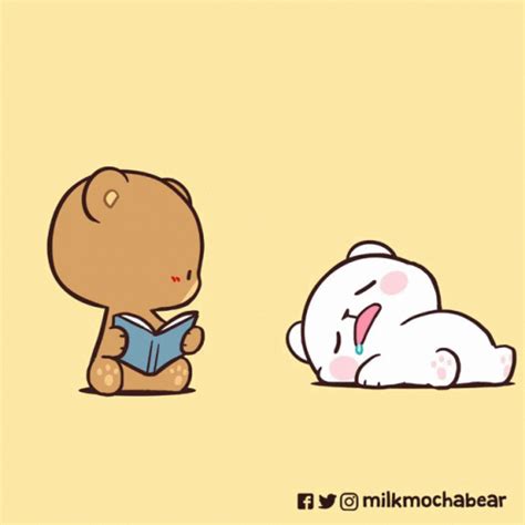 Milk Mocha Sleep Milk And Mocha Kiss GIF - Milk Mocha Sleep Milk And ...