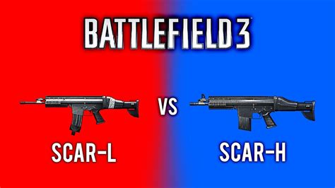 SCAR-L vs SCAR-H (Battlefield 3 Gameplay/Commentary) - YouTube