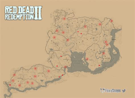 Rdr2 Trapper Locations Map