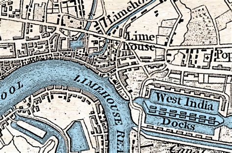 Map Poster - London Ordnance Survey Tinted Old Series Map (1805-1822 ...