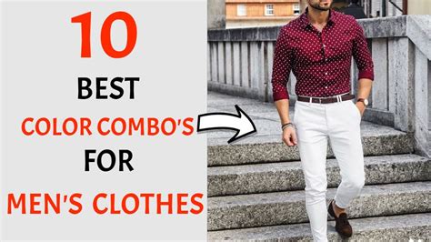 10 Simple Color Combinations For Men's Clothes 2024 | BEST Colors Of ...