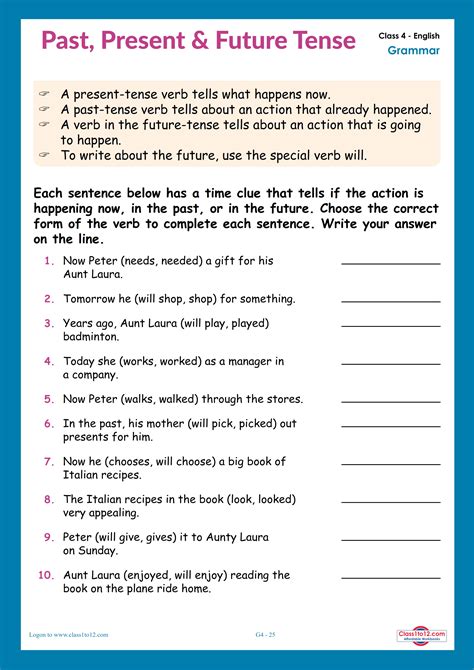 Verbs Past Present Future Worksheet - Worksheets For Kindergarten