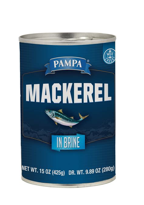 Pampa Mackerel in Brine, 15 oz Can - Walmart.com