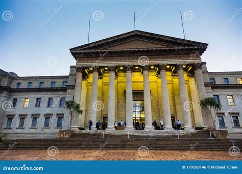 Exterior View of the Great Hall at the University of the Witwatersrand ...