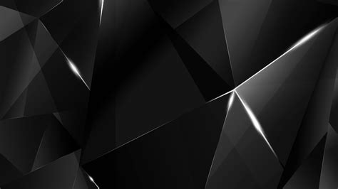 Black Abstract Background 4k