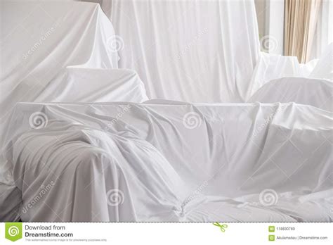 Furniture Dust Covers stock image. Image of protect - 118830769