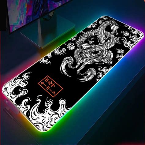 Dragon Gaming RGB Desk Mat 2022, For Gamer, RGB DeskMat, Dragon, Custom ...