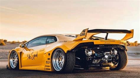 Liberty Walk Twin-Turbo Lamborghini Huracan Breathes Fire