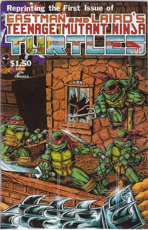 Teenage Mutant Ninja Turtles #1 - Kevin Eastman & Peter Laird - 4th ...