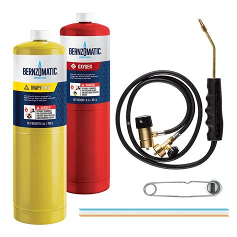 Bernzomatic WK5500 Brazing Torch Kit-361487 - The Home Depot