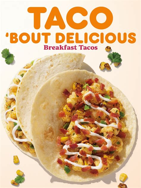 Rise and Shine: Dunkin’ Debuts New Breakfast Tacos for Spring | Dunkin'