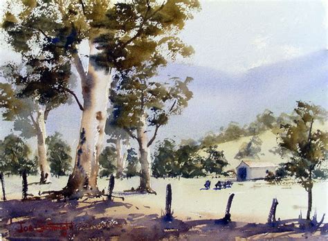 Free watercolor painting landscape demonstrations: How to watercolour