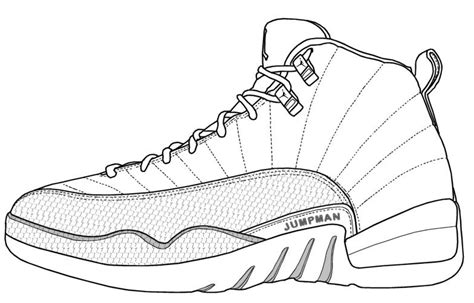 Free Jordan Shoe Coloring Pages, Download Free Jordan Shoe Coloring ...