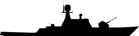 Us Navy Ship Silhouette at GetDrawings | Free download