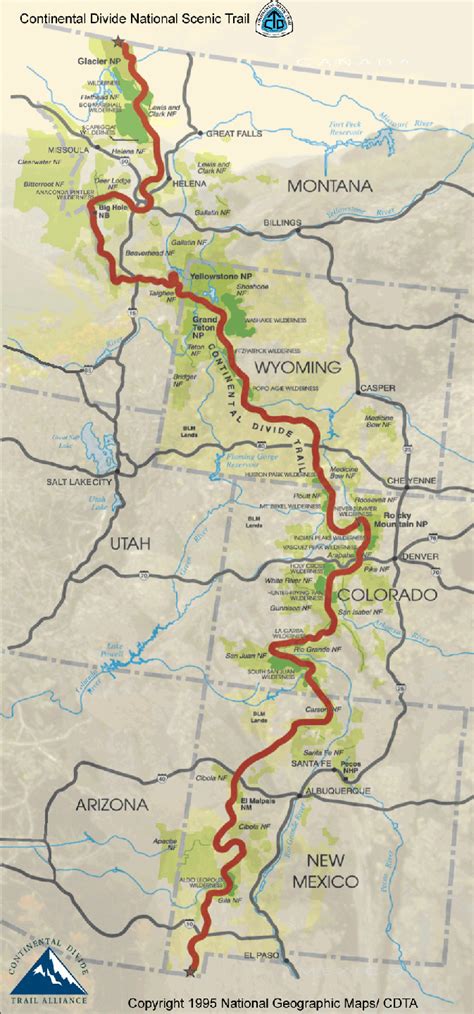 Continental Divide Colorado Map - Zip Code Map