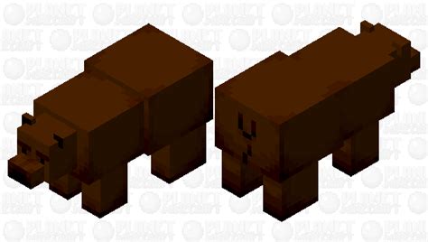 Grizzly Bear Minecraft Mob Skin