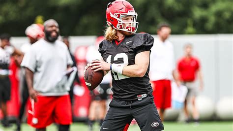 Georgia quarterbacks preview crucial 2023 position battle: ‘It will be ...