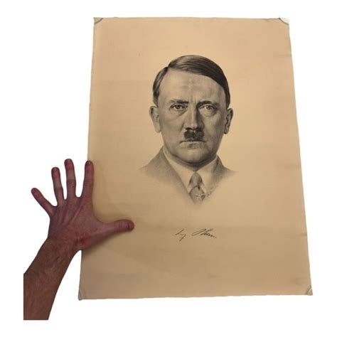 Adolf Hitler Portrait Poster in United States