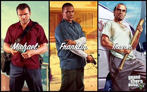 Gta 5 Characters, HD Games, 4k Wallpapers, Images, Backgrounds, Photos ...