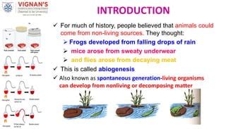 LECTURE 3 SPONTANEOUS GENERATION THEORY.pptx