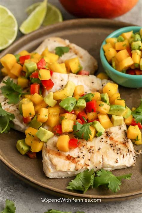 Grilled Mahi Mahi with Mango Salsa - Be Yourself, Feel Inspired