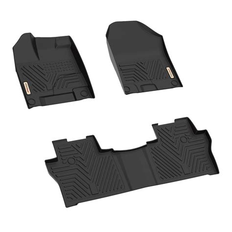 All-weather rubber floor mats for cars compatible with16-22 Honda Pilot ...