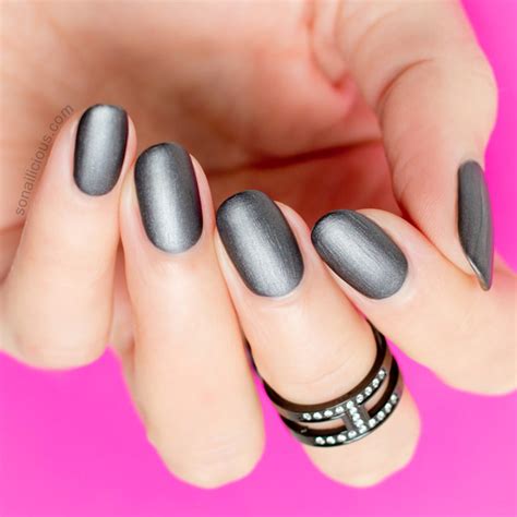 The Best Gunmetal Nail Polish You'll Ever Use