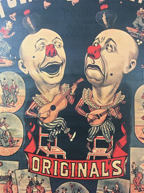 Circus Clown Poster Freak Show Freakshow Vintage Reproduction | Etsy