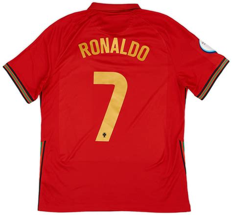 2020-21 Portugal Home Shirt Ronaldo #7 - 10/10 - (L)