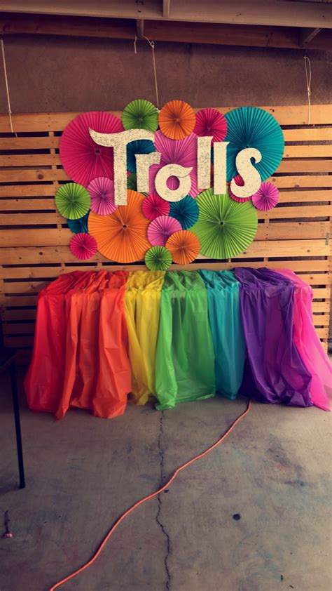 Trolls Theme Party