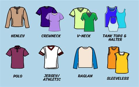 The Ultimate Guide to Different Types of T-Shirts | ShirtSpace