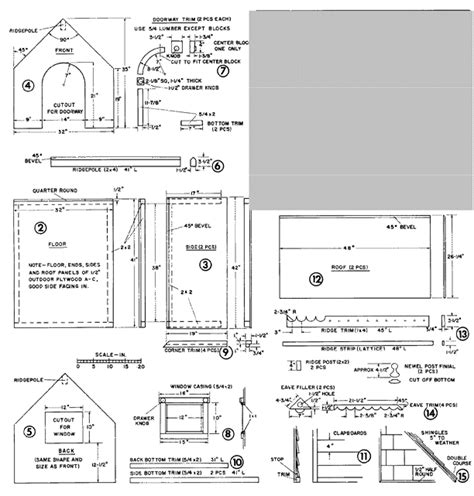 Doghouse Woodworking Project