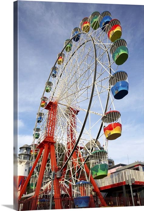 Ferris Wheel in Luna Park, Sydney, New South Wales, Australia Wall Art ...