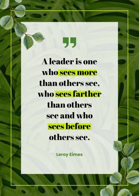 Great Leadership Quotes - Piktochart