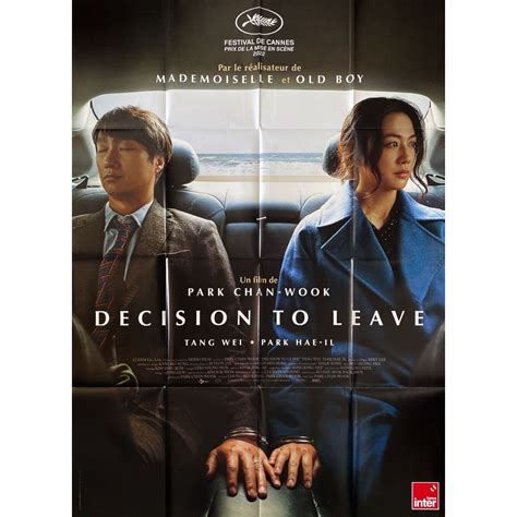 DECISION TO LEAVE French Movie Poster - 47x63 in. - 2022