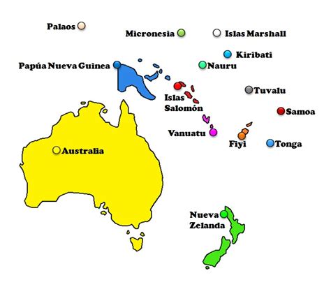 Países de Oceanía (2024) — Saber es práctico