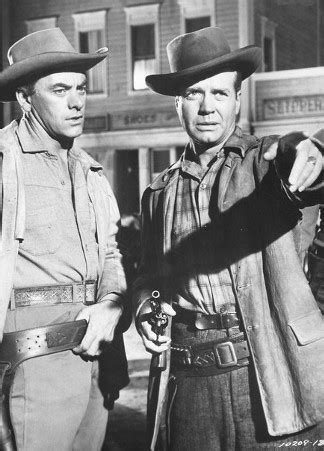 John Ireland as Johnny Ringo and Lyle Bettger as Ike Clanton in ...