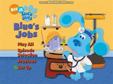 Blue's Clues DVD Menu