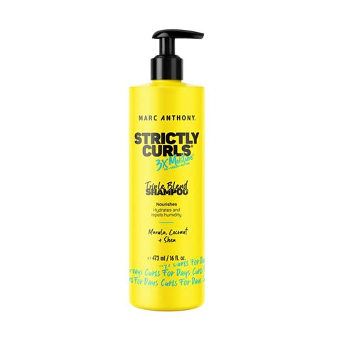 Marc Anthony Strictly Curls 3x Moisture Shampoo for Curly Hair with ...