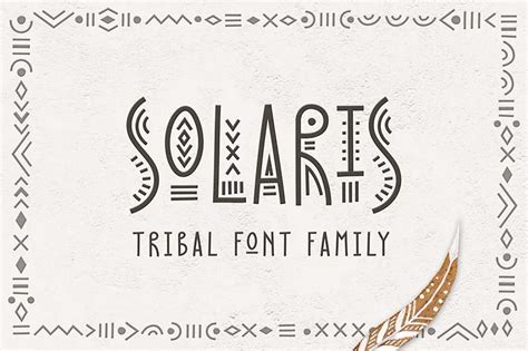 The Best Tribal Fonts for Your Designs - Vandelay Design