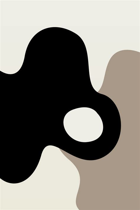 Modern Neutral Abstract Art Print 21593377 Vector Art at Vecteezy