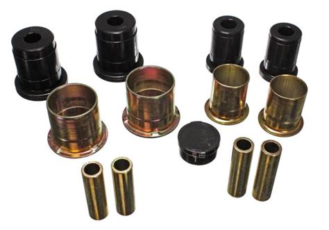 Mustang Front Control Arm Bushing Kit, Black Polyurethane, 1994-2002