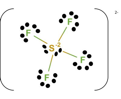 Draw the most important Lewis structure for [ SF4]2- (assuming it ...